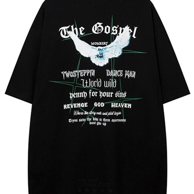 市场上装-T恤-电商T恤