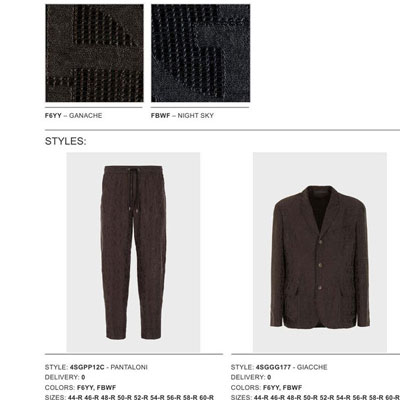 2024春夏_Giorgio Armani_服装_欧洲大牌资料
