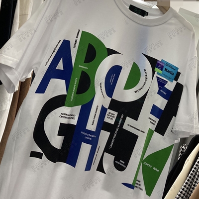 市场上装-T恤-休闲T恤【实拍】