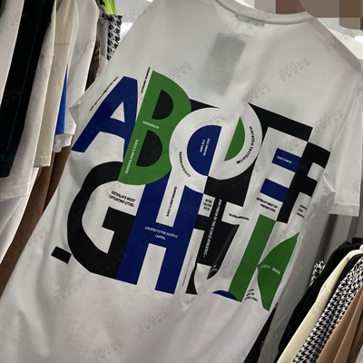 市场上装-T恤-休闲T恤【实拍】