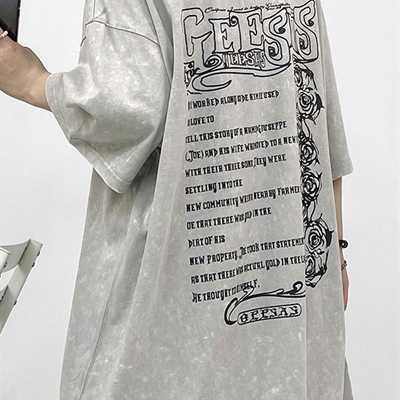 市场上装-T恤-电商T恤