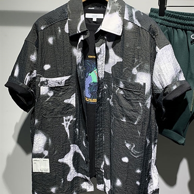 市场上装-衬衫-微潮衬衫