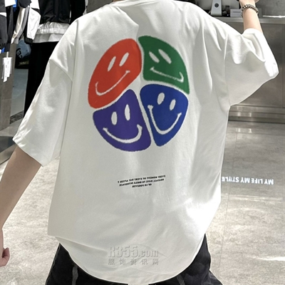 市场上装-T恤-微潮T恤