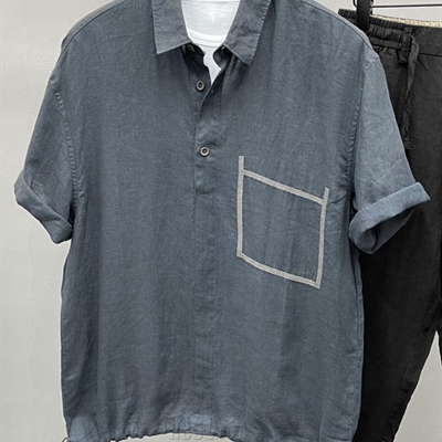 市场上装-衬衫-休闲衬衫