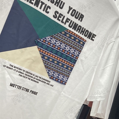 市场上装-T恤-休闲T恤【实拍】