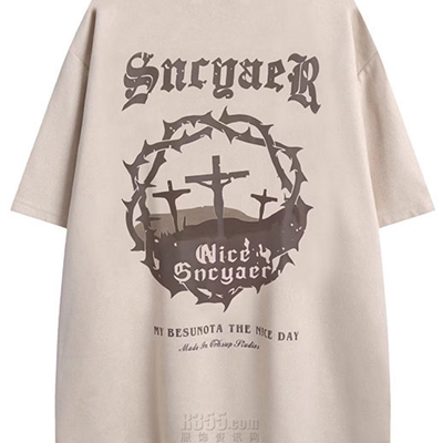 市场上装-T恤-电商T恤