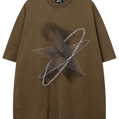 市场上装-T恤-电商T恤