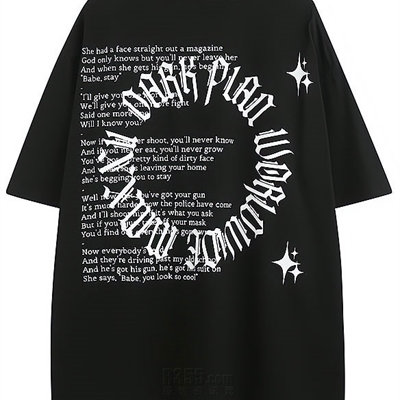 市场上装-T恤-电商T恤