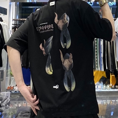 市场上装-T恤-微潮T恤