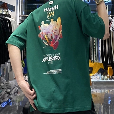 市场上装-T恤-微潮T恤