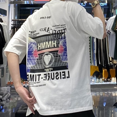 市场上装-T恤-微潮T恤