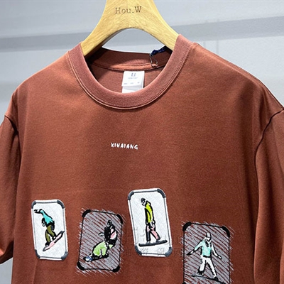 市场上装-T恤-休闲T恤