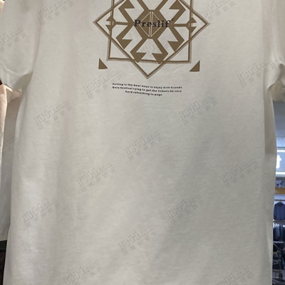 市场上装-T恤-休闲T恤【实拍】