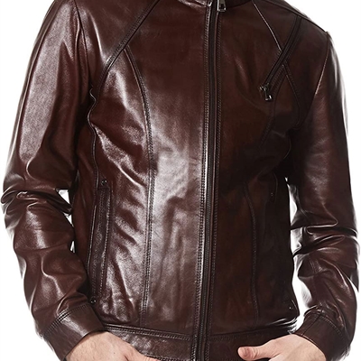 市场上装-皮衣-商务皮衣