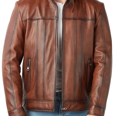 市场上装-皮衣-商务皮衣