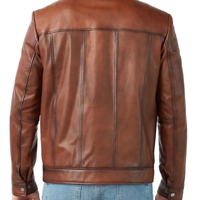 市场上装-皮衣-商务皮衣