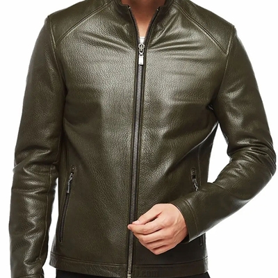 市场上装-皮衣-商务皮衣