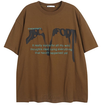 市场上装-T恤-电商T恤