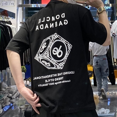 市场上装-T恤-微潮T恤