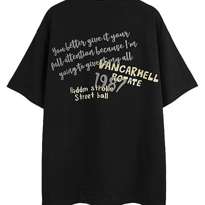 市场上装-T恤-电商T恤