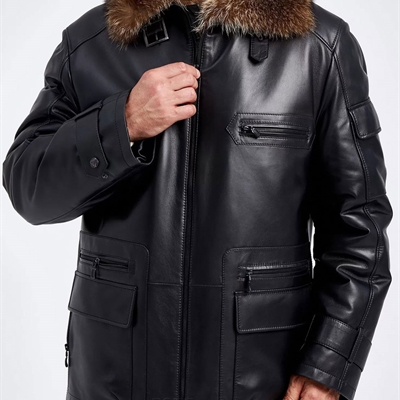 市场上装-皮衣-商务皮衣