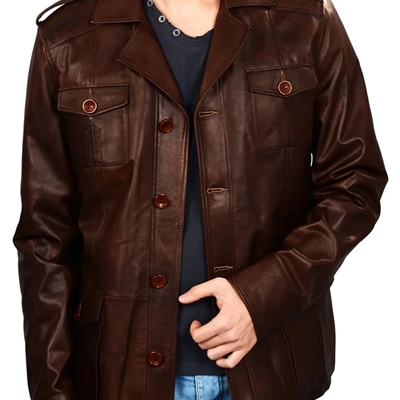 市场上装-皮衣-商务皮衣