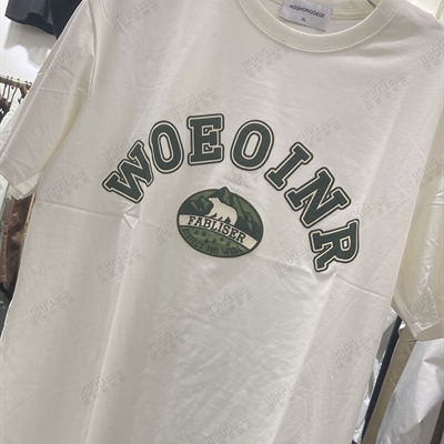 市场上装-T恤-休闲T恤【实拍】