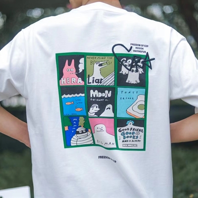 市场上装-T恤-休闲T恤