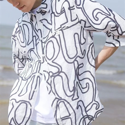 市场上装-衬衫-休闲衬衫