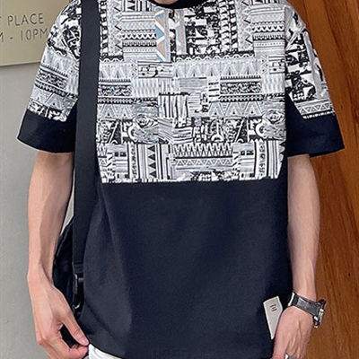 市场上装-T恤-微潮T恤