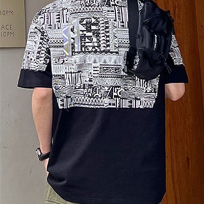 市场上装-T恤-微潮T恤