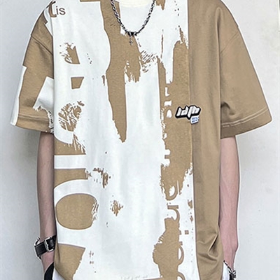 市场上装-T恤-微潮T恤