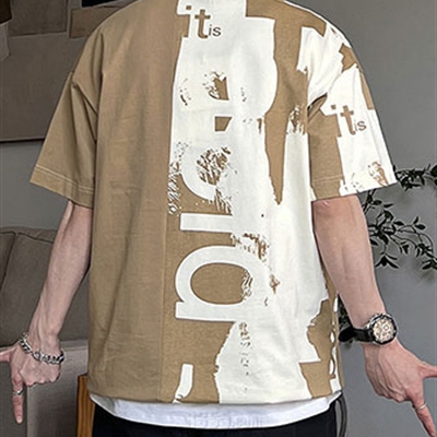 市场上装-T恤-微潮T恤