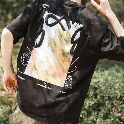 市场上装-T恤-休闲T恤