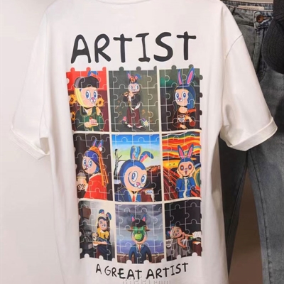 市场上装-T恤-电商T恤