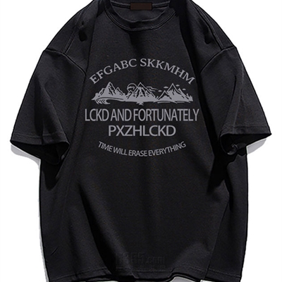 市场上装-T恤-电商T恤