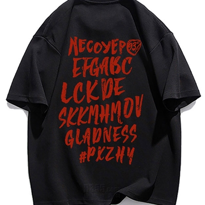 市场上装-T恤-电商T恤