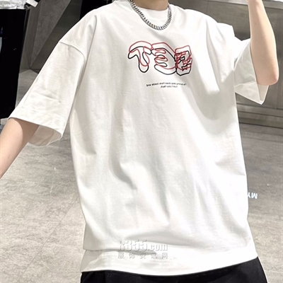 市场上装-T恤-微潮T恤