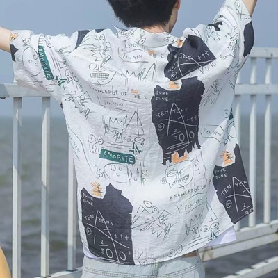 市场上装-衬衫-休闲衬衫