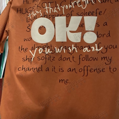 市场上装-T恤-休闲T恤【实拍】