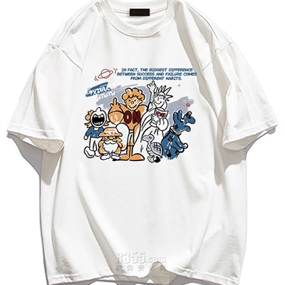 市场上装-T恤-电商T恤