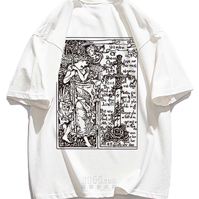 市场上装-T恤-电商T恤