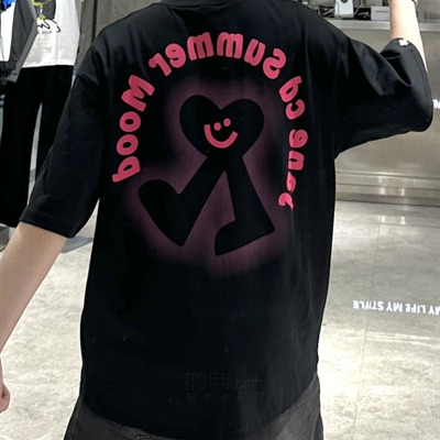 市场上装-T恤-微潮T恤