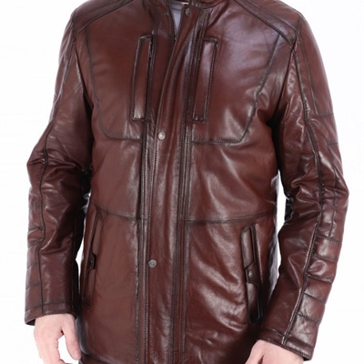 市场上装-皮衣-商务皮衣