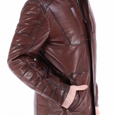 市场上装-皮衣-商务皮衣