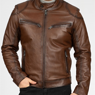 市场上装-皮衣-商务皮衣