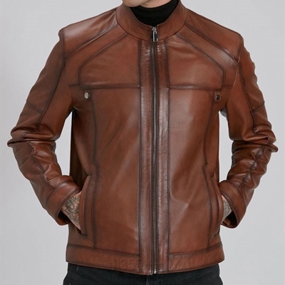 市场上装-皮衣-商务皮衣