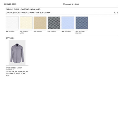 2024春夏_Emporio Armani _衬衫_ 欧洲大牌资料