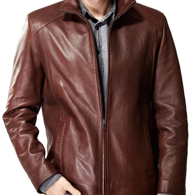 市场上装-皮衣-商务皮衣