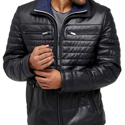 市场上装-皮衣-商务皮衣